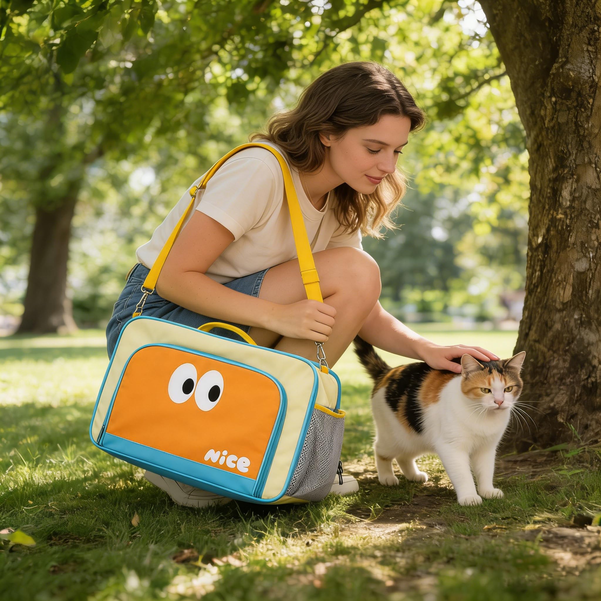 PETCUTE Trasportino per Cani e Gatti con Ruote,Borsa da Viaggio Portatile per Cani con Tracolla e Imbottito,Espandibile e Pieghevole Trasportini per Gatti con Coperta,Approvato dalle Compagnie Aeree