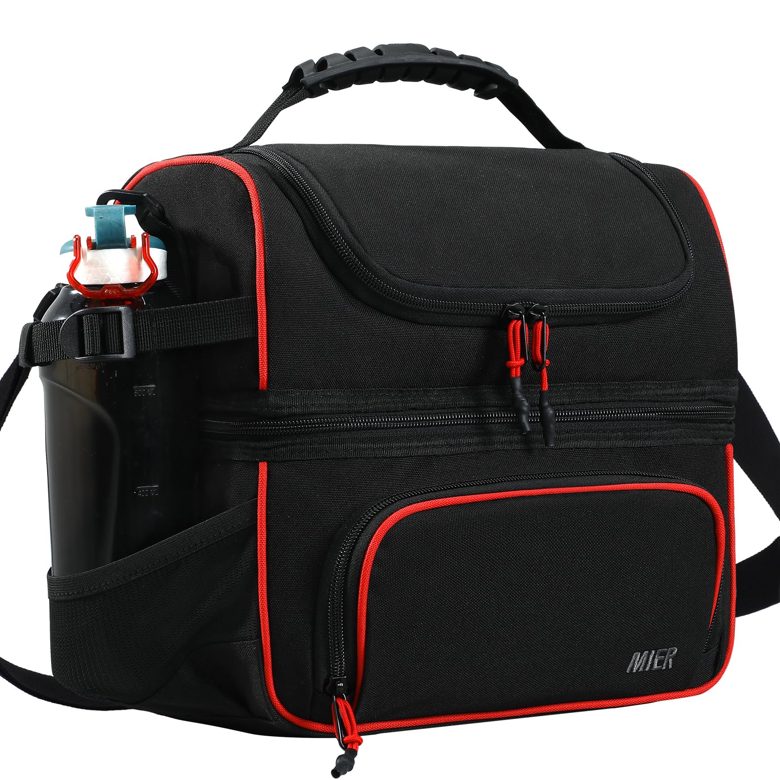 MIER Dual Compartment Lunch Bag Tote