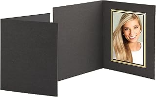 Tyndell Black T-50 Photo Folder 4x6 (25 Pack)