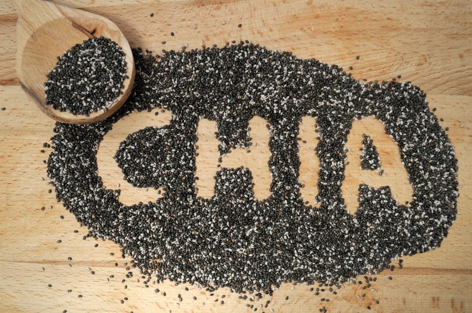 Chia Samen | Glutenfrei | Salvia Hispanica | Chia-Samen | Proteine | Superfoods | Omega 3 |Fitness Sport | VERSCHIEDENE GRÖßEN