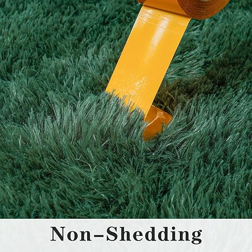 Miniatura 9 de Alfombra superesponjosa para la habitación, alfombra de área moderna, suave y acogedora de felpa para niños y adolescentes, para sala de estar,