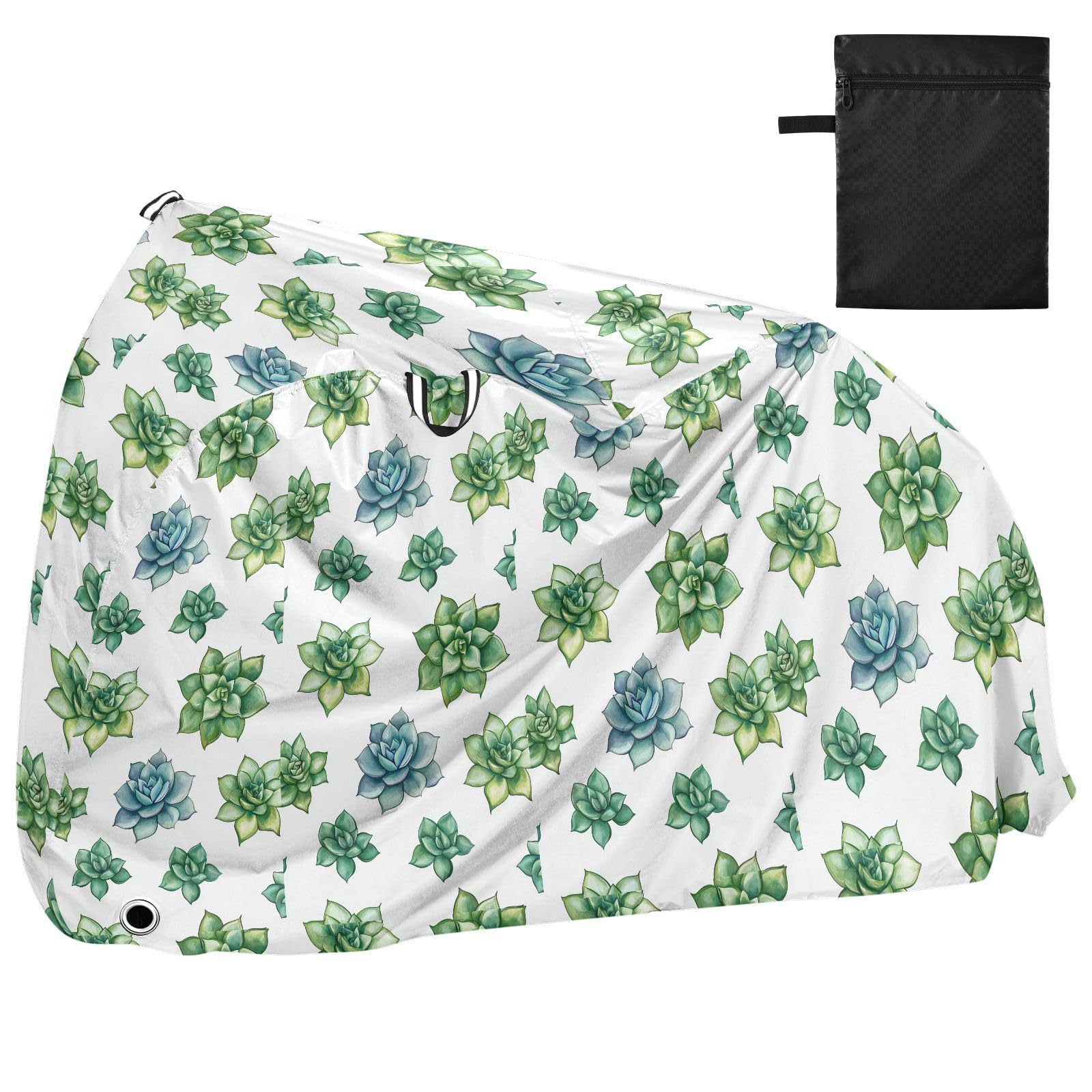 Housse de vélo d'extérieur imperméable pour vélo de route et vélo de route - Vert tropical