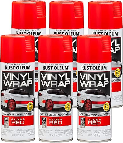 Miniatura 3 de Rust-Oleum Automotive 352725 Rust-Oleum - Aerosol de envoltura de vinilo, blanco, 11 onzas (paquete de 6)