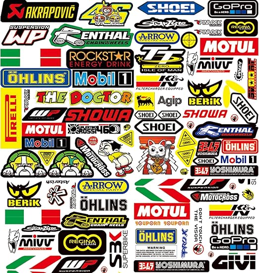 Adesivi Splatter Per Auto E Non Solo | 5 Fogli Decorativi | Per Veicoli, Caschi, Laptop E Smartphone - Foto 9