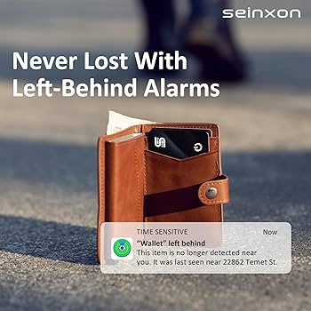 Amazon.com: SEINXON Wallet Tracker (iOS Only) IP68 Thin Item