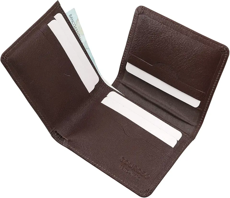 Carteira Couro Legítimo Slim Masculina Cnh Habilitação Cartão 59