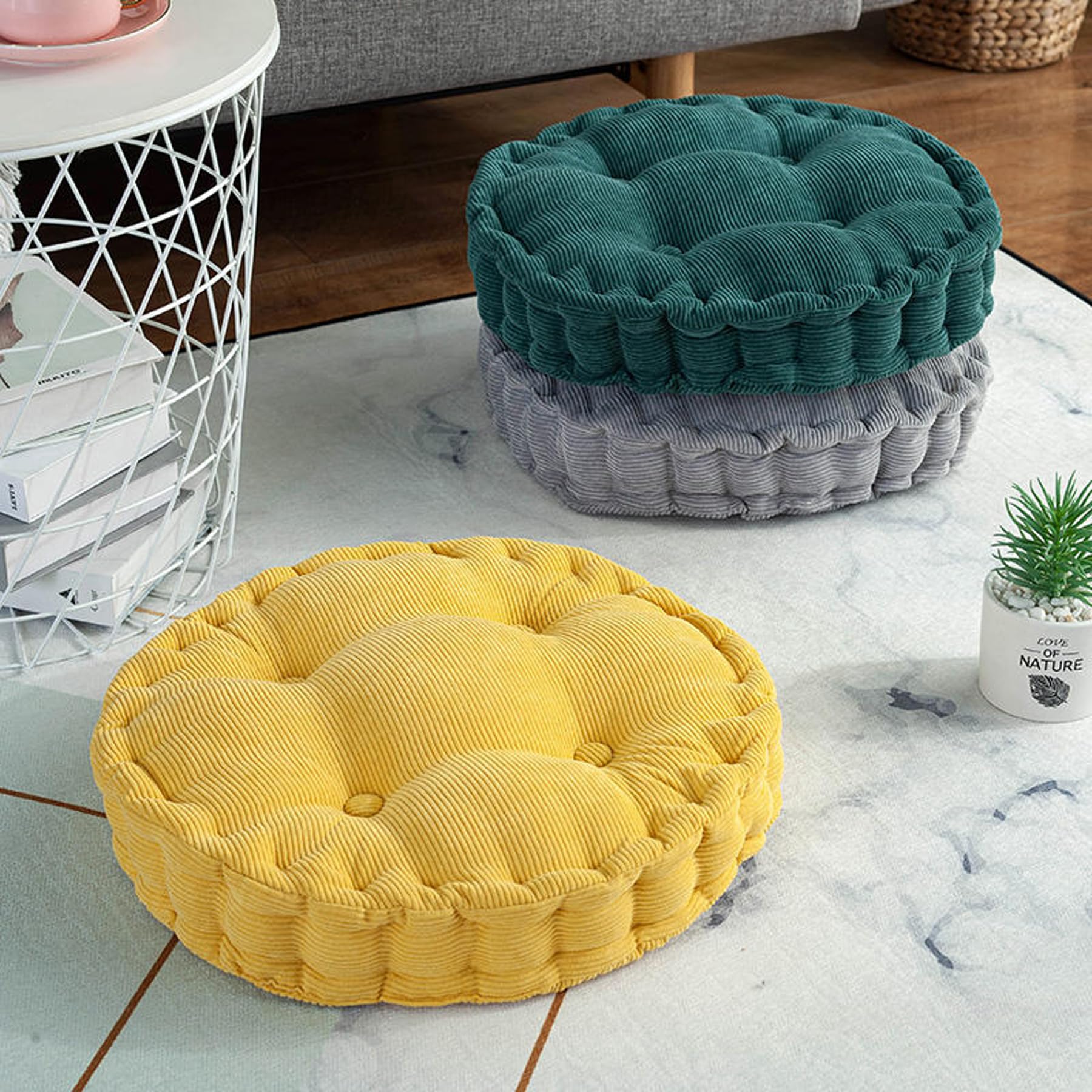 Lominc Round Chair Pad Stool Cushion 12