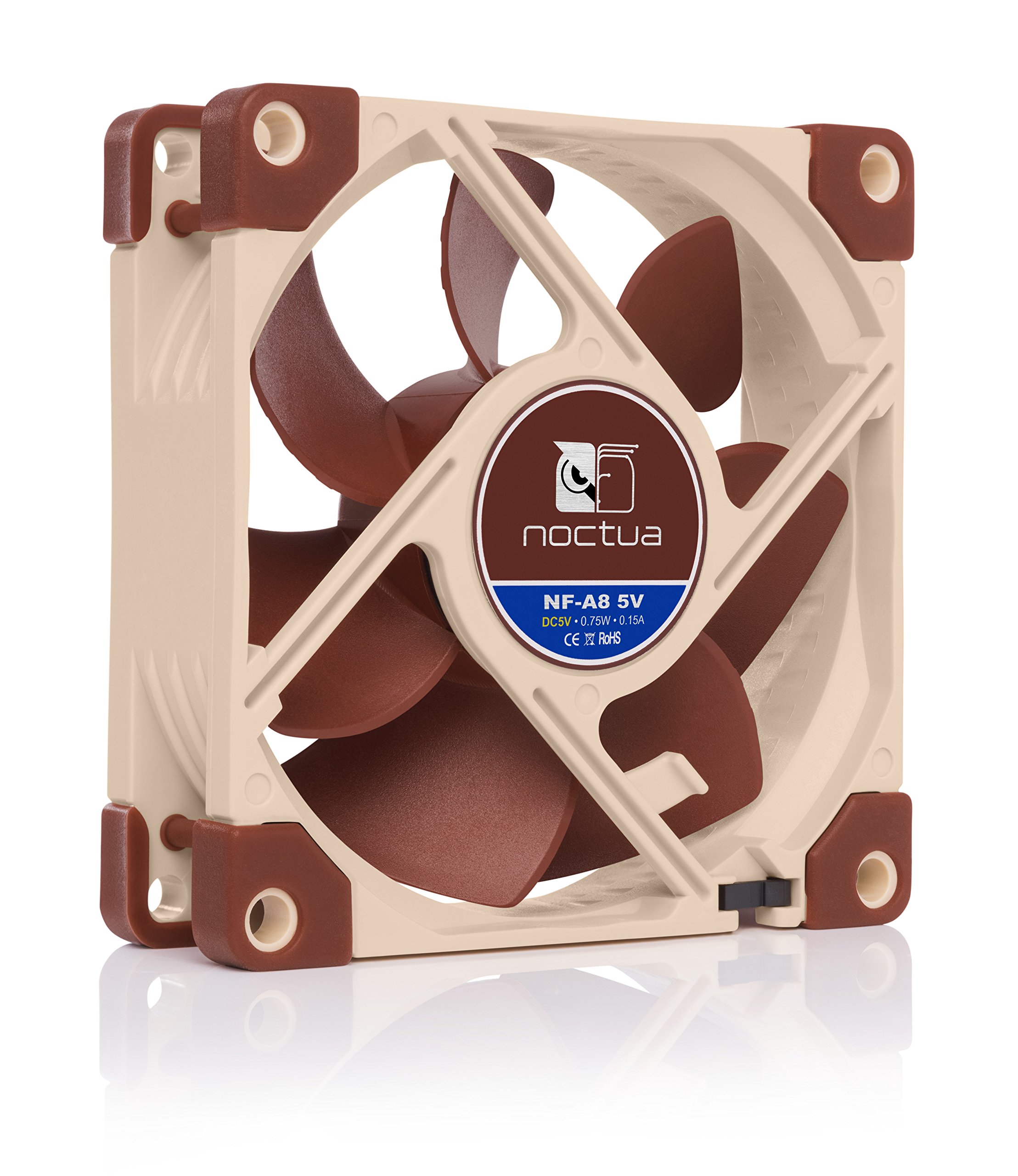 Noctua NF-A8 5V Ventilateur Silencieux 80mm Haut De Gamme Avec Adaptateur USB