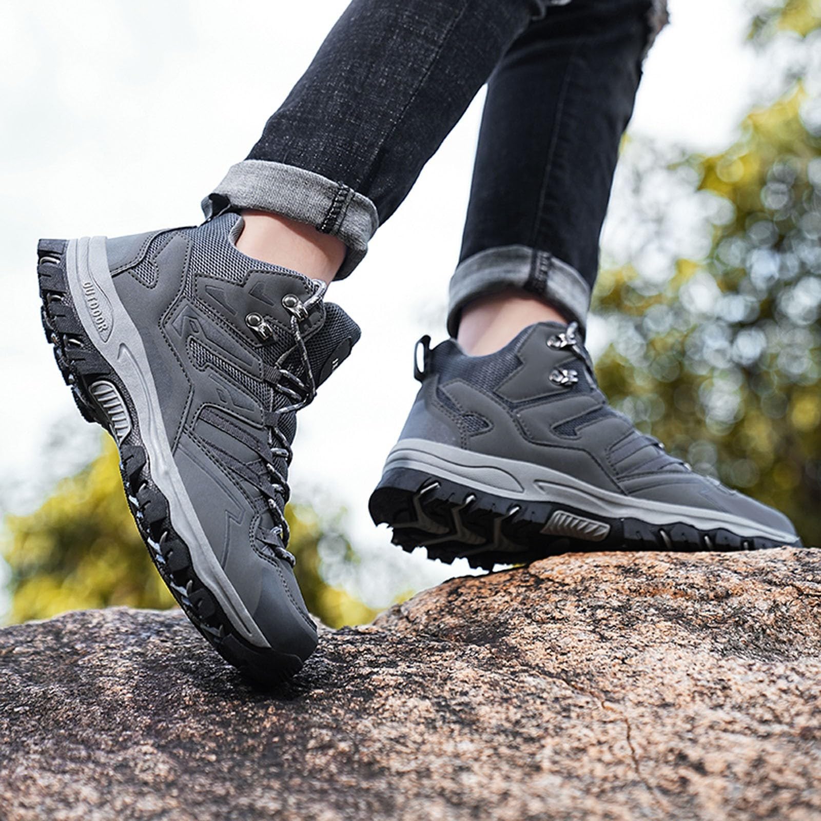 Zapatos de Hombre Caminar Bambas casa Zapatos para Caminar Correr Trabajar Zapatillas de Deporte para Hombre ultracómodos Vestir Zapatillas Atlético Trabajo Correr Gimnasio Ligeros Transpirables