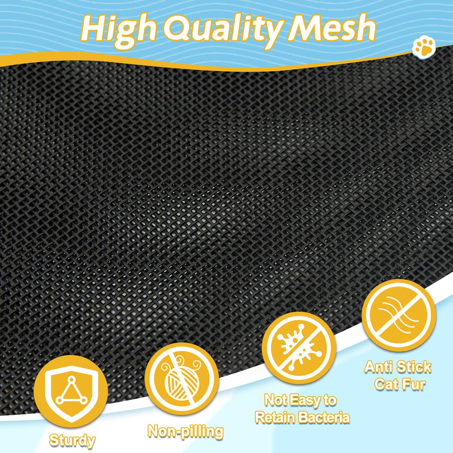 Dracarys Hamac Chat Fenetre, Hamac Fenetre pour Chat Pliable Robuste Lit pour Chat Panier Chat Suspendu Perchoir Chat Fenetre avec 4 Ventouses Robustes Pouvant Supporter Jusqu'à 20 Kg