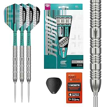 Target Darts Hydro Softdart Set - 90% Wolfram Barrel 18g/20g Mit Pixel Points