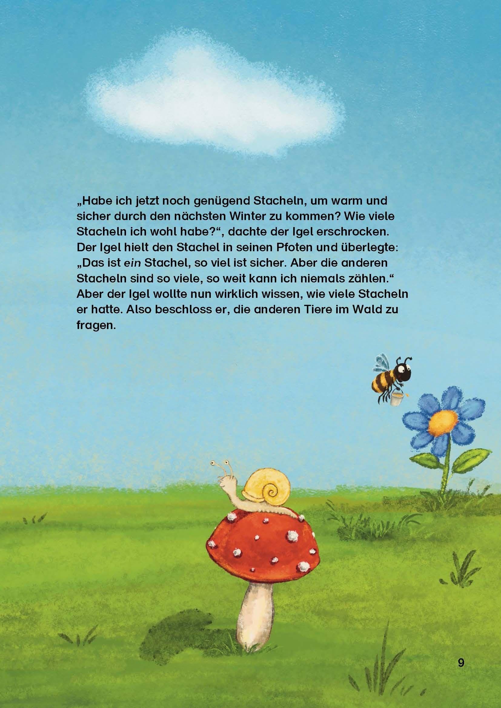 Der Igel, der wissen wollte, wie viele Stacheln er hat: Ein Bilderbuch zum Zählen und Zerlegen (reinhardt junior)