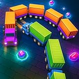 Utilisez le bouton d'accélération pour collecter plus de remorques dans les jeux de camions glissants io.