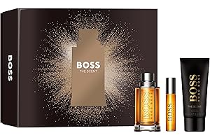Hugo Boss The Scent Eau de Toilette – Ambery Men's Cologne Gift Set