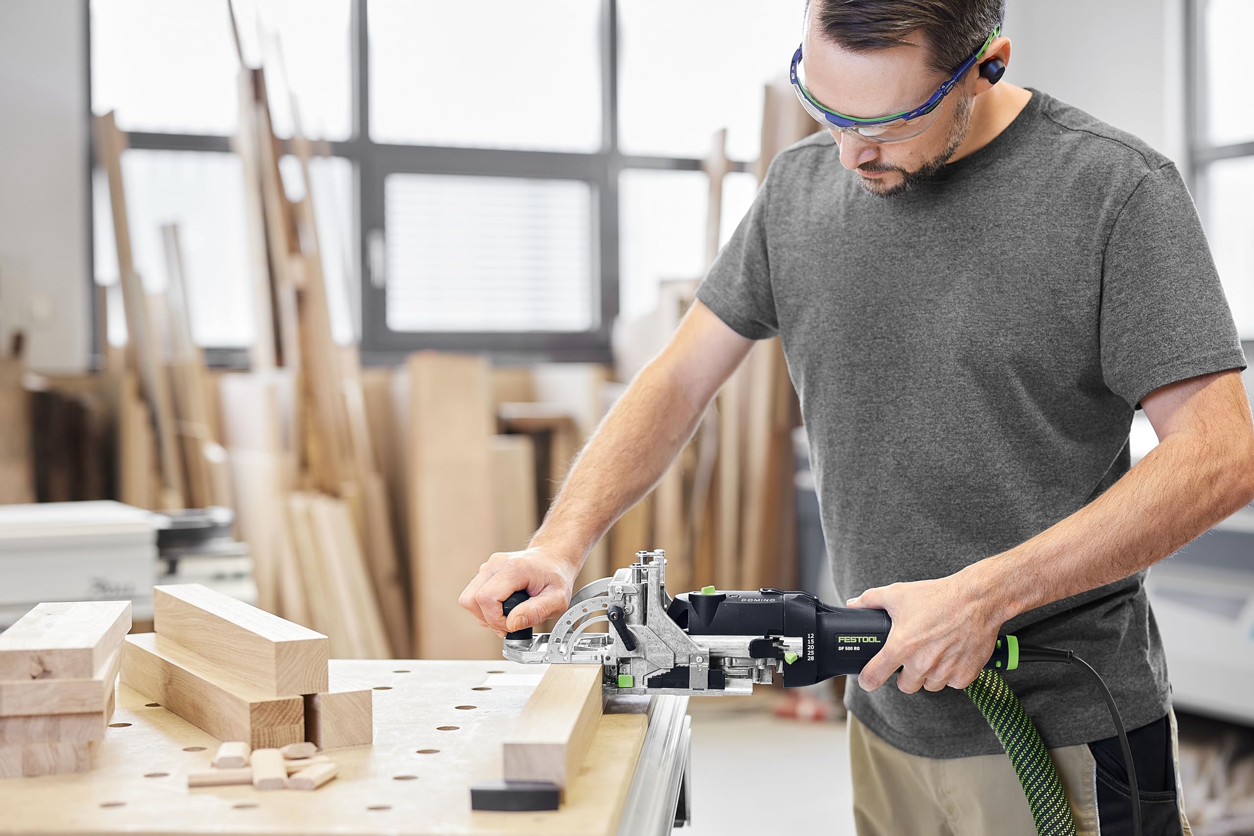 Festool Domino DF 500 Q-Plus Fraise à cheville et accessoires
