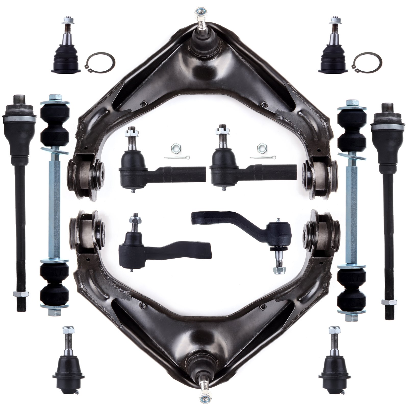 タイロッド ECCPP Upper Control Arm Lower Ball Joint Outer Tie Rod End for