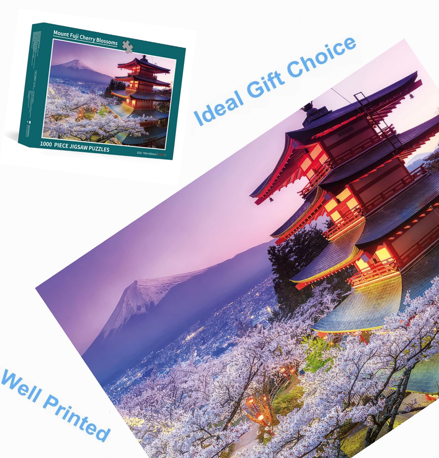 Puzzles 1000 Pièces Puzzle Style Japonais Pour Adultes Et Adolescents