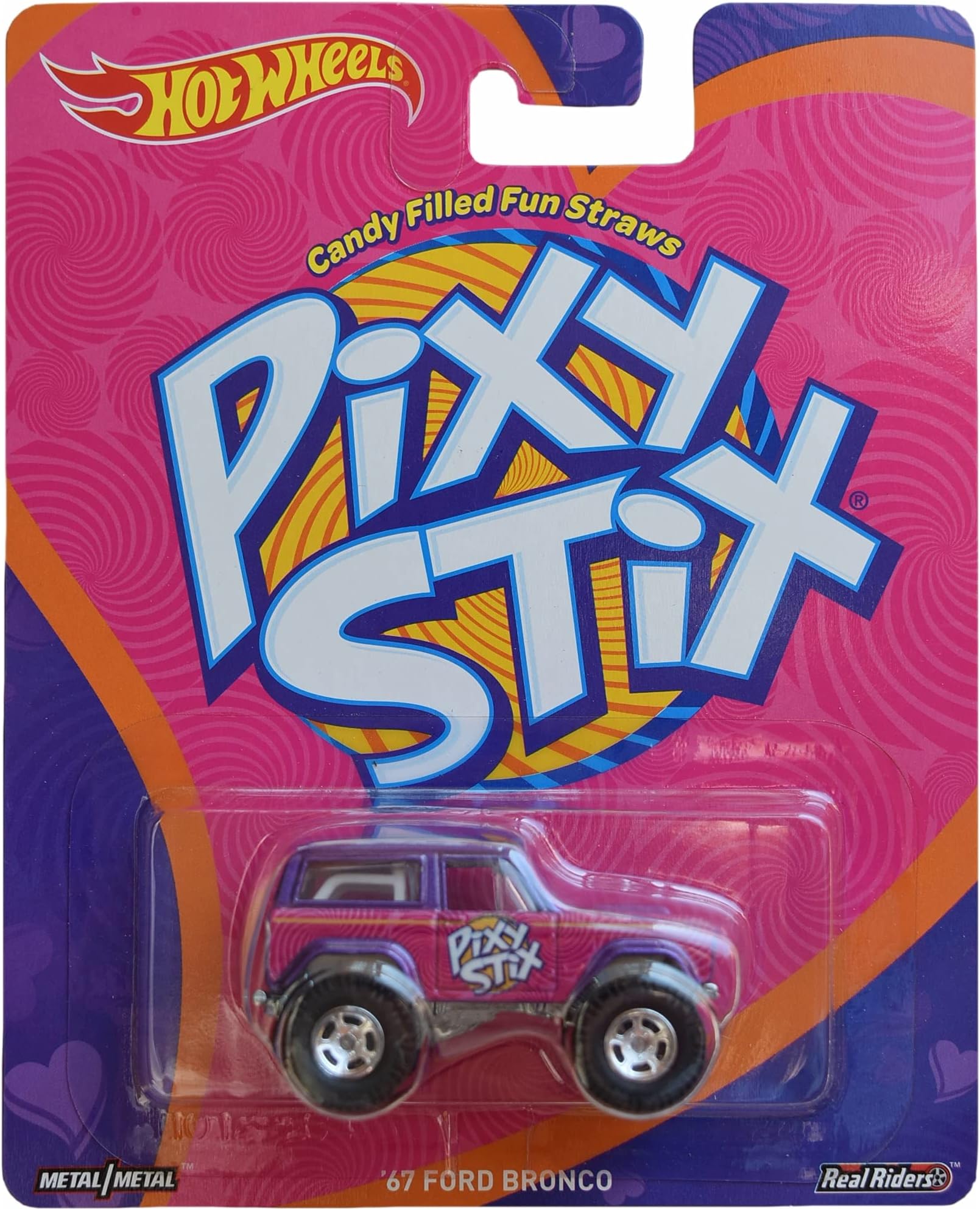 Hot Wheels '67 Ford Bronco, [Purple/Pink] Fixy Stix