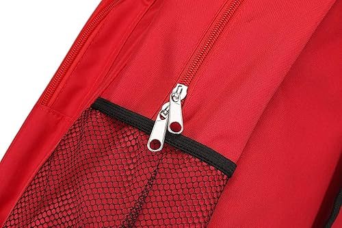 Miniatura 7 de Bolsa roja de primeros auxilios, mochila vacía de primeros auxilios, bolsa de almacenamiento médica vacía para botiquines de primeros auxilios,