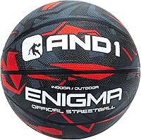Vista 8 de AND1 Enigma Basketball - Streetball for Indoor and Outdoor Use, Deep Channel Construction and Durability Menta/Negro