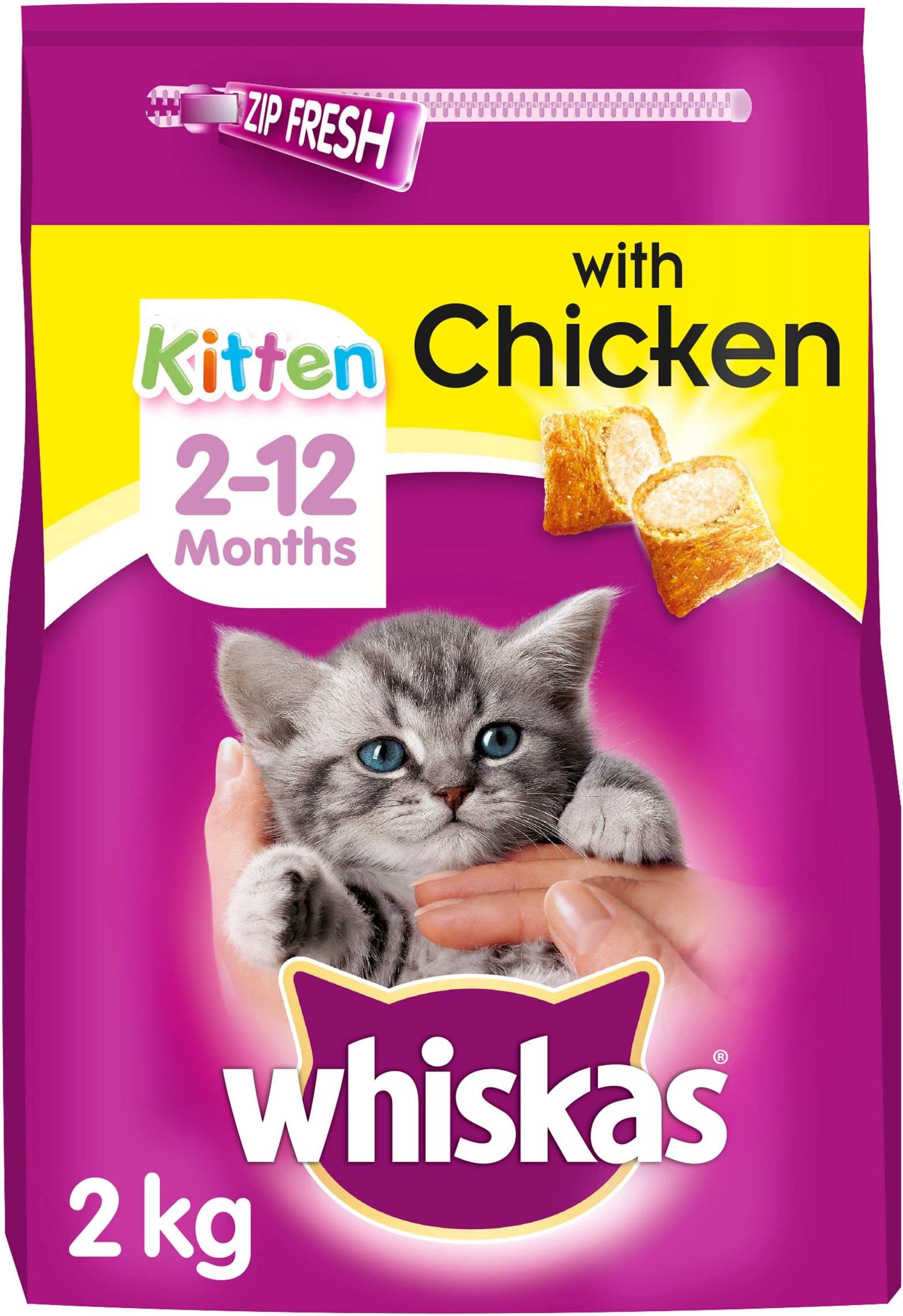 IAMS Delights Kitten Wet Food Multipack Cat Food with Chicken in