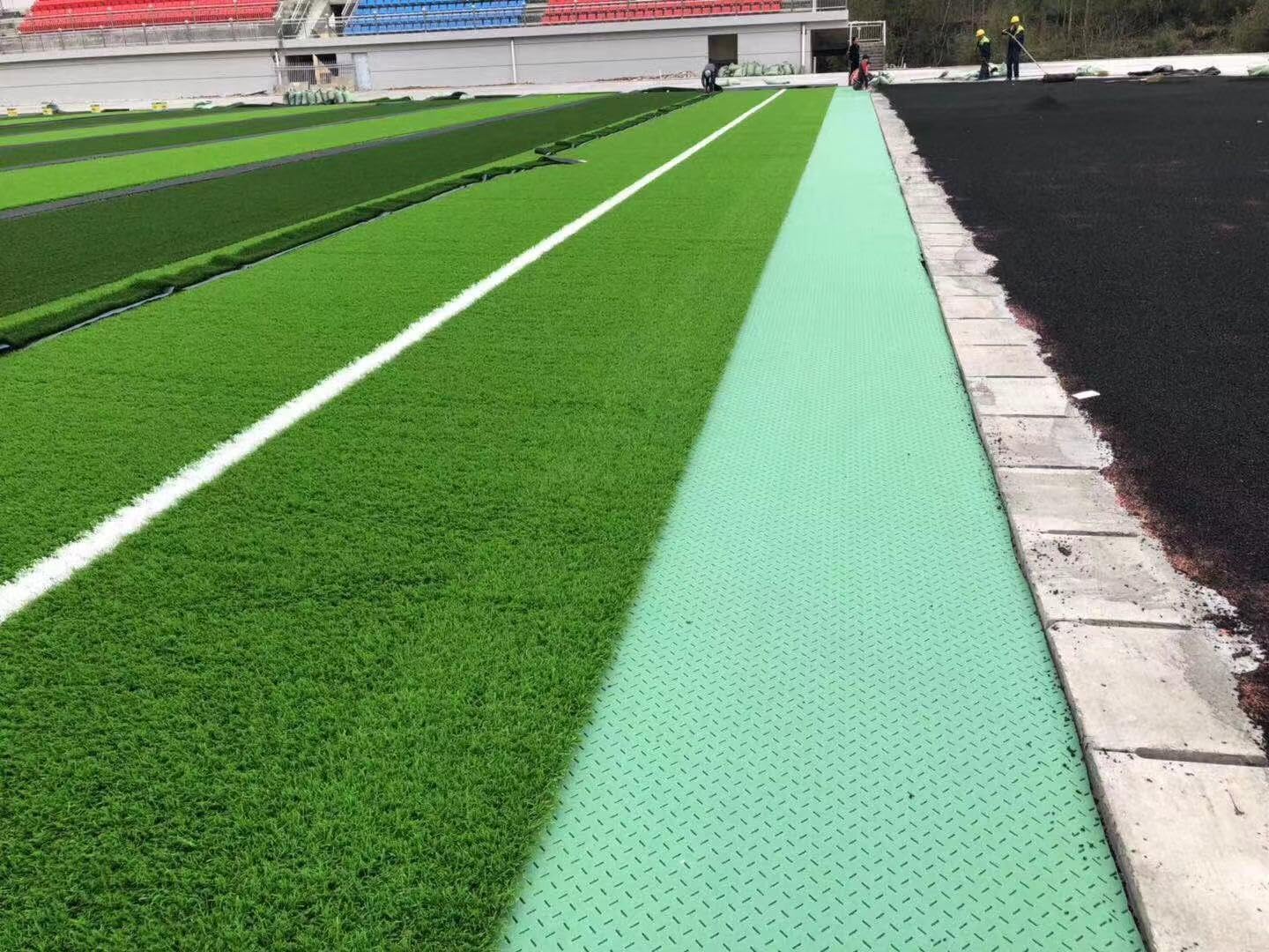 Suinga Almohadilla de Amortiguación para Césped Artificial 1x25m | Mayor Seguridad y Protección