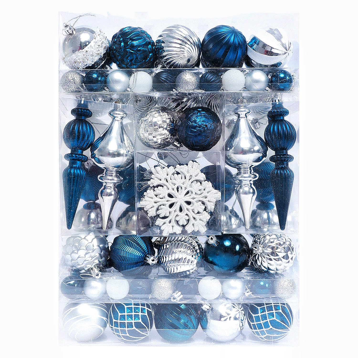 HipTree Christmas Tree Ornaments Decorations Set-116ct