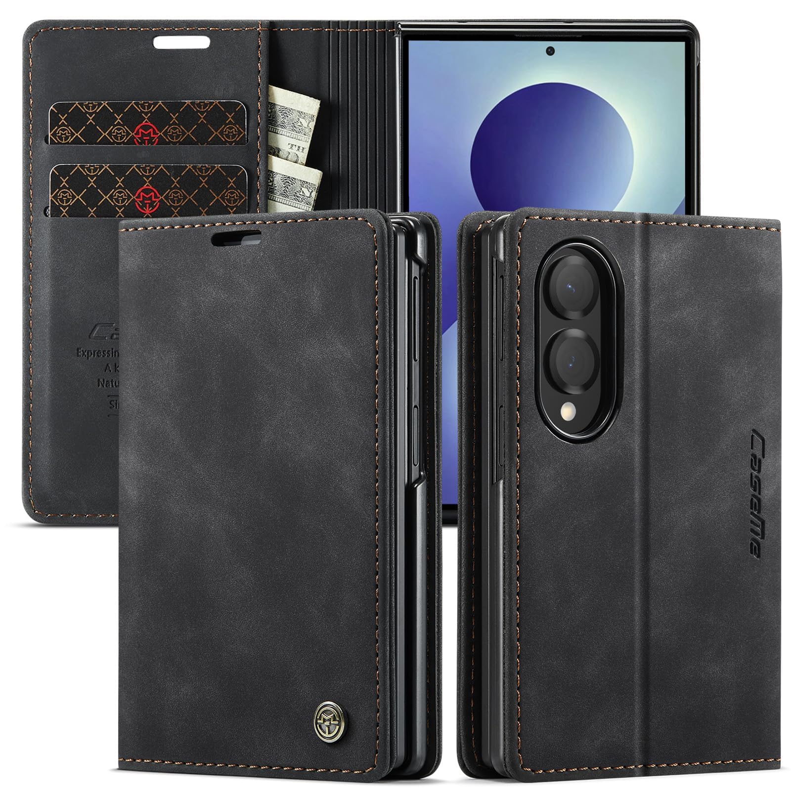 Amazon.co.jp: OURJOY Galaxy Z Fold8 用 ケース 手帳型 横置き機能