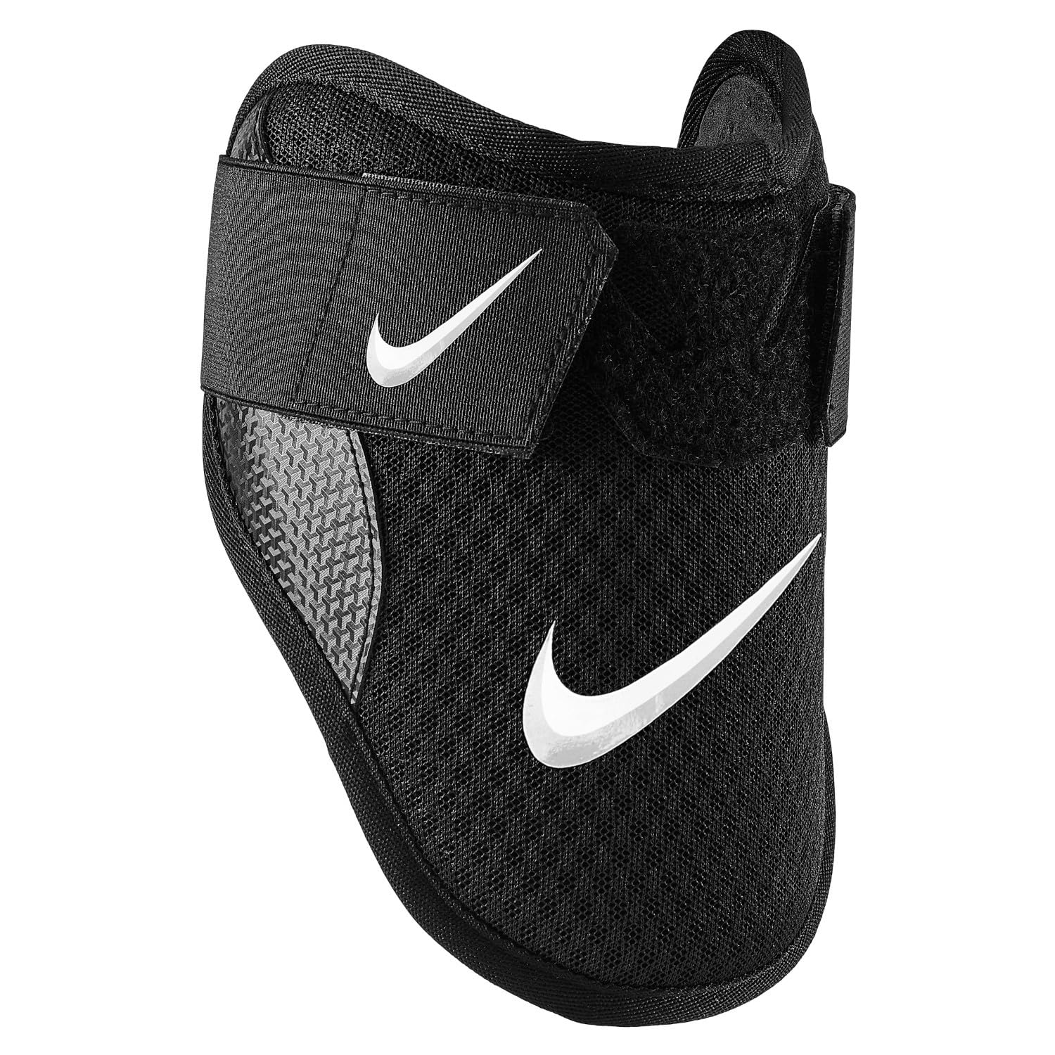 防具 Nike Leg Guard elbow guard Nike Adult Diamond Batters Elbow Guard Black | White, Elbow Pads