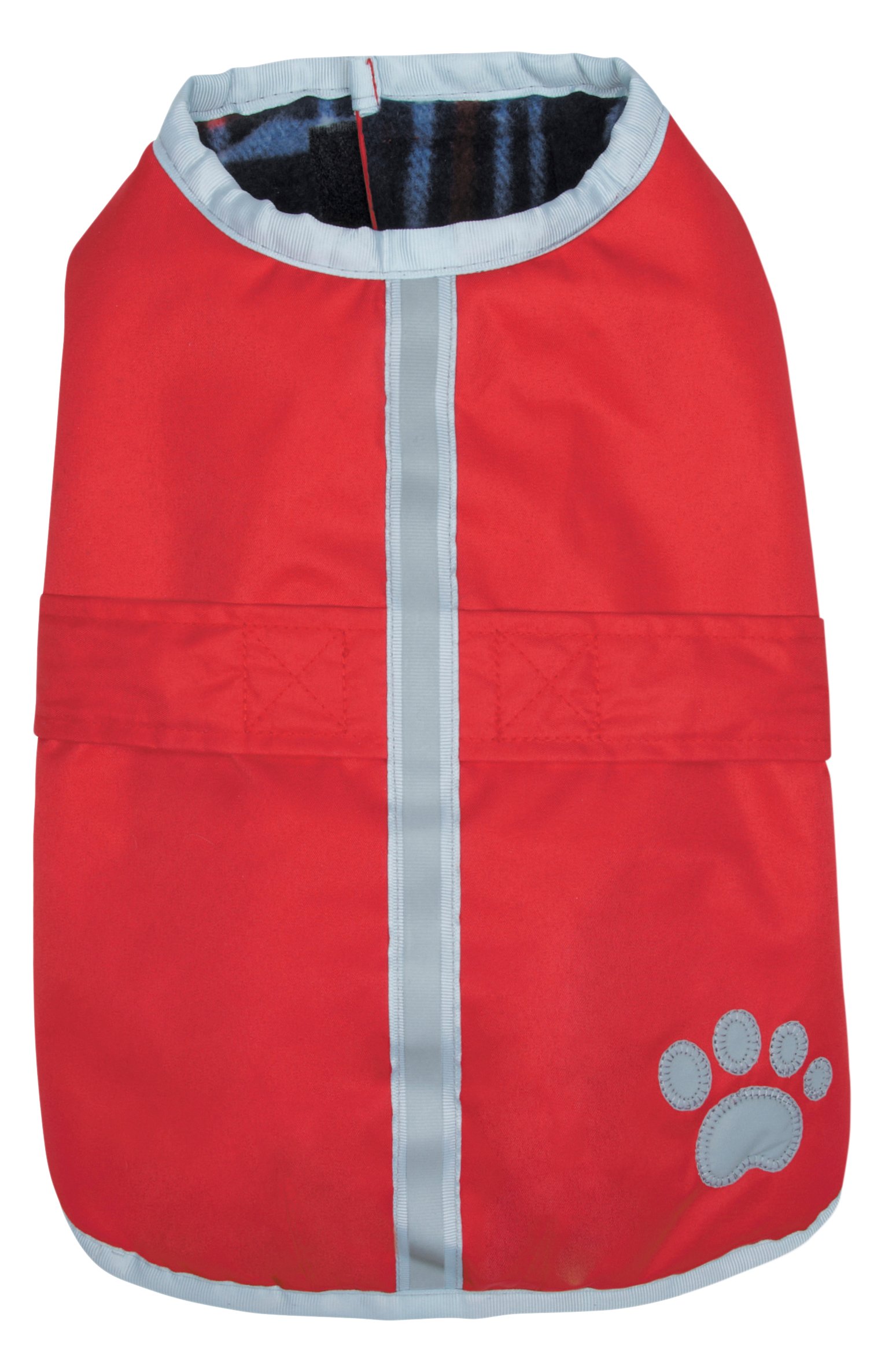 Zoeyゾーイ●犬服●ハンドメイド 胴51 NO.694 Zack & Zoey Reversible Pocket Raincoats 犬服・アクセサリー