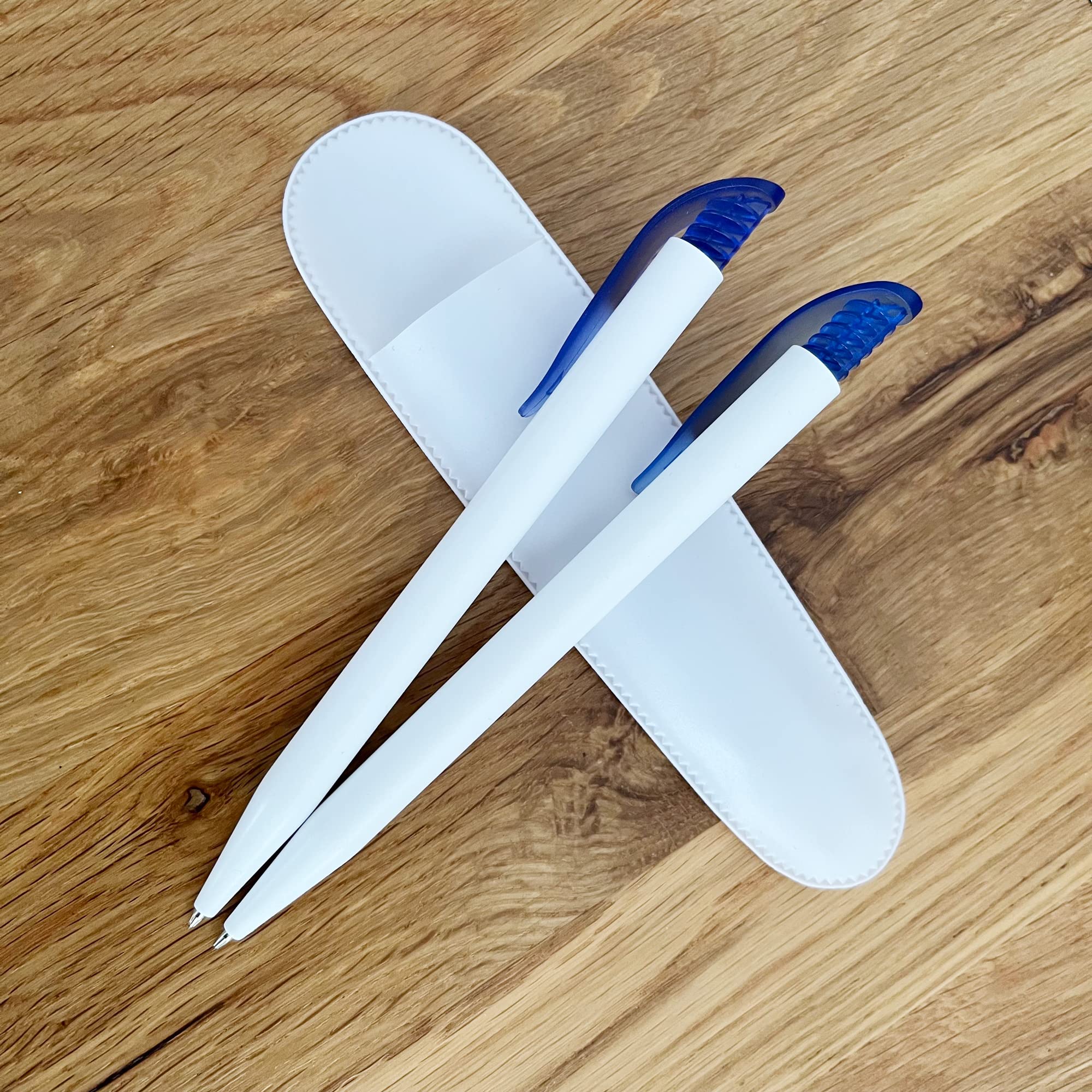 stika.co Bedrucktes Harrier Nouveau Stift- und Bleistift-Set mit Schutztasche (40 Stück)