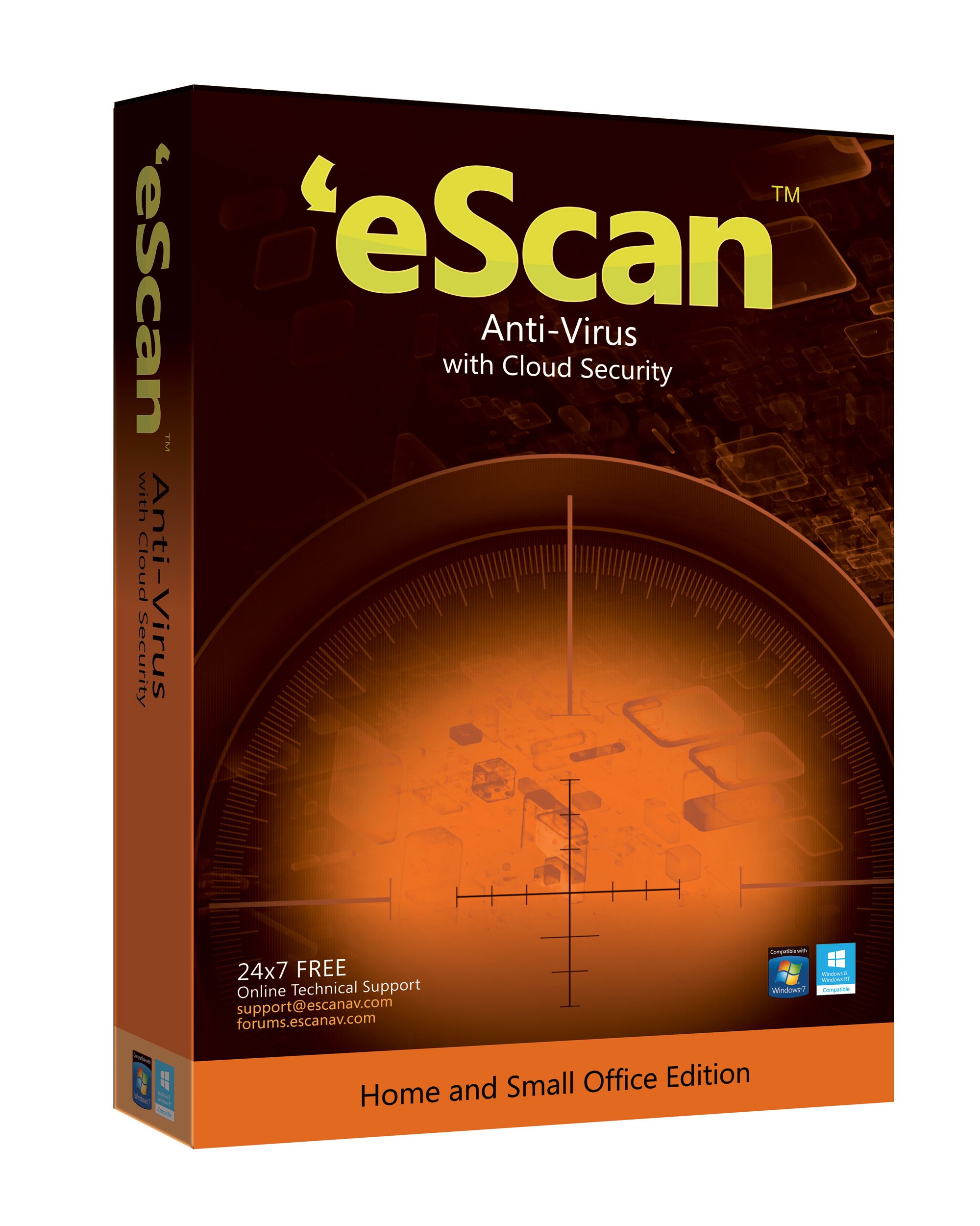 eScan Anti-Virus with Cloud Security - 3 Users, 1 Year (CD) (B00LUU76EW) Amazon Price History, Amazon Price Tracker