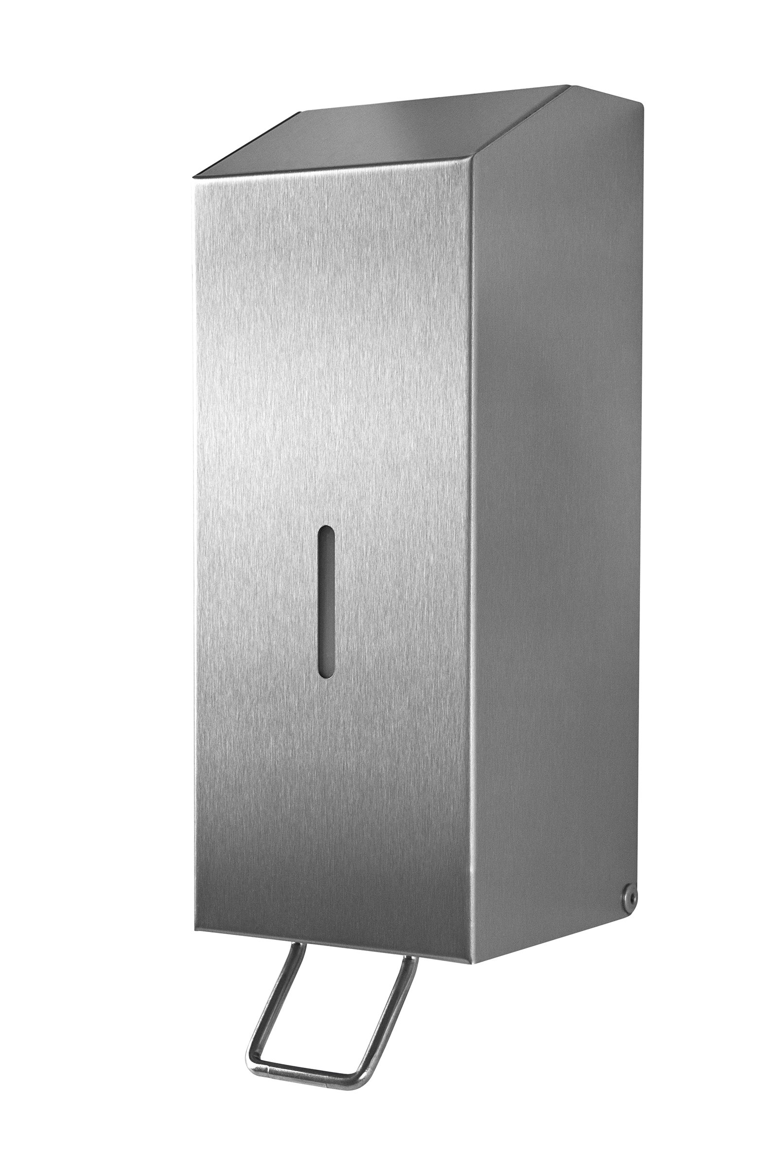 Edelstahl Seifenspender – Wandmontage, 1250 ml, Silber matt