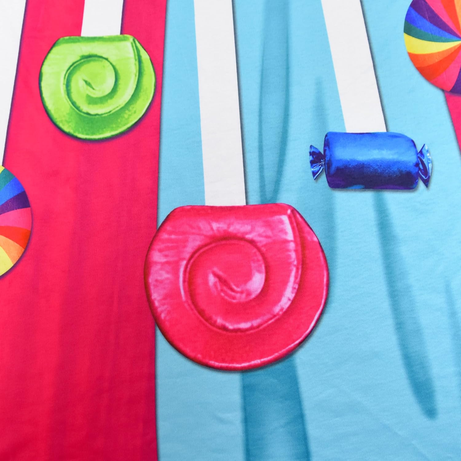 AOVCLKID Girls Candy Princess Costume Birthday Party Rainbow Dress Halloween Cosplay Outfits - Image 3