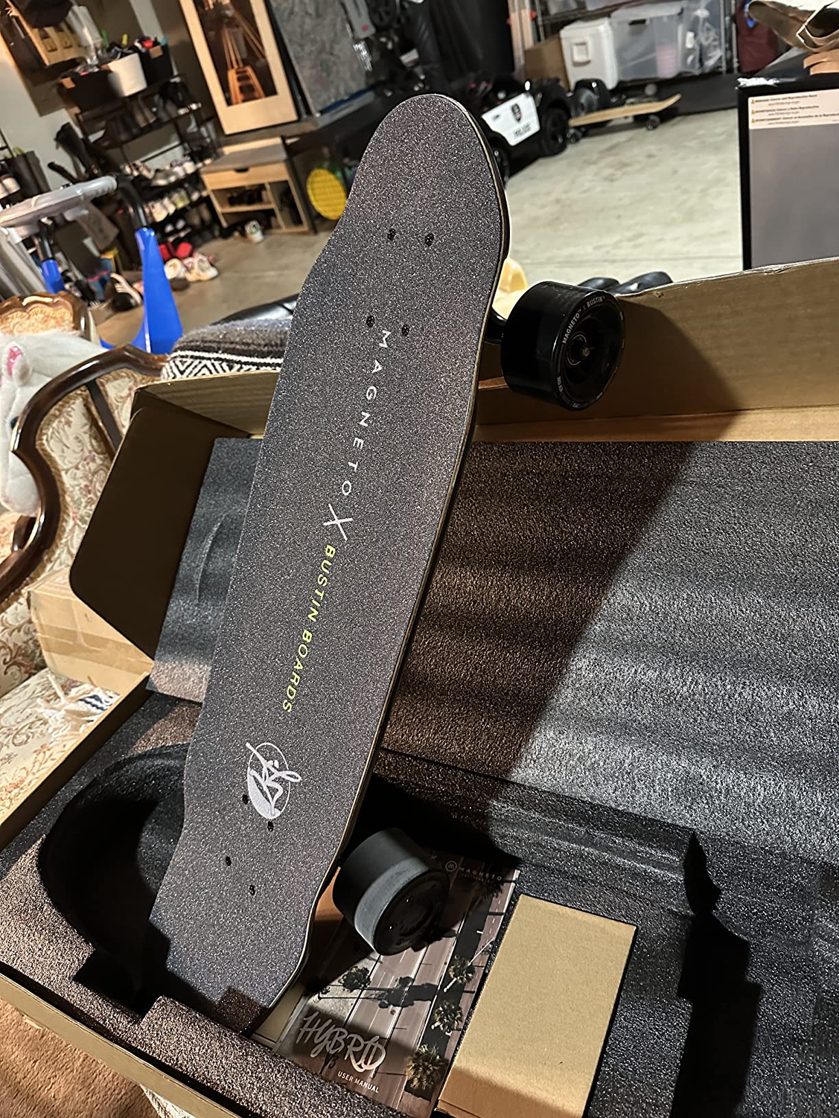 13/mo Finance Patented Hybrid Cruiser Electric Skateboard