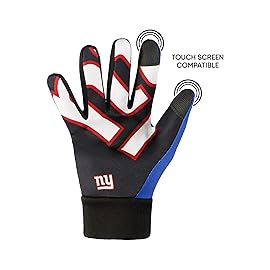 FOCO New York Giants NFL Palm Logo Texting Gloves