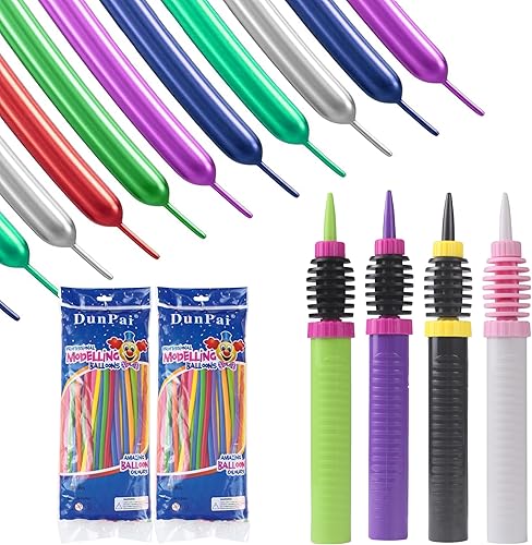 Miniatura 11 de Bomba de globo de mano bidireccional de doble acción inflador de globo de bombeo para globo de látex de aluminio