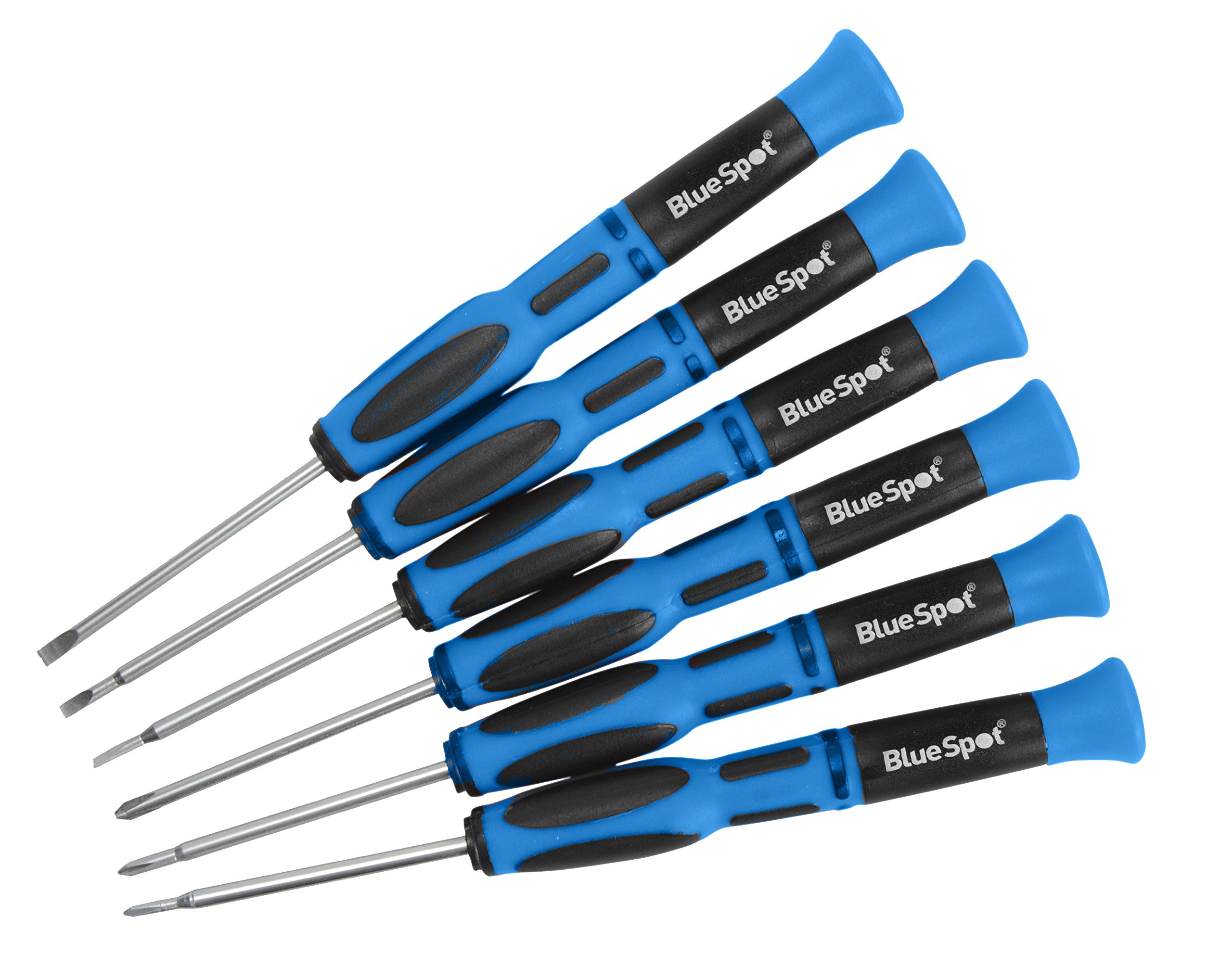 Blue Spot 12621 Precision Screwdriver Set (6 Pieces), Multicoloured - Image 4