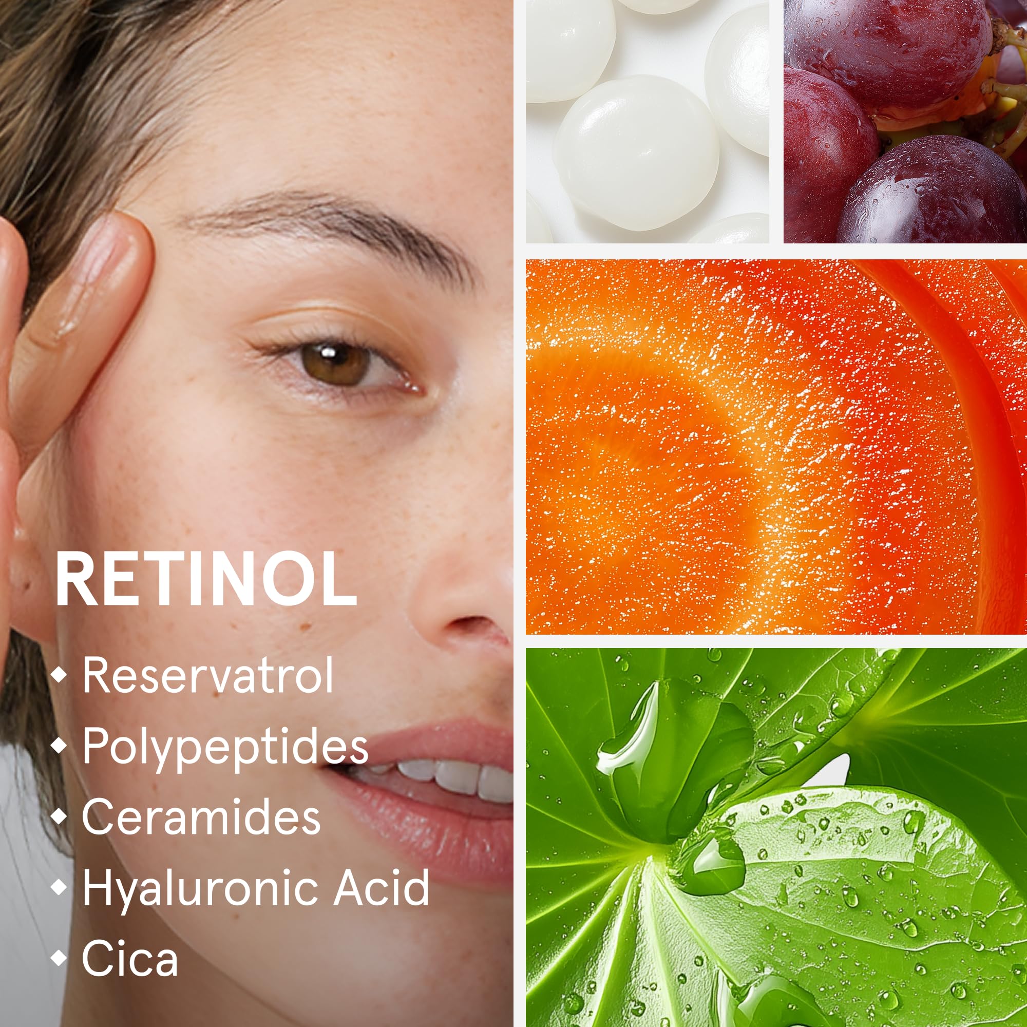 iRestore Retinol Face Serum with Peptides & Hyaluronic Acid