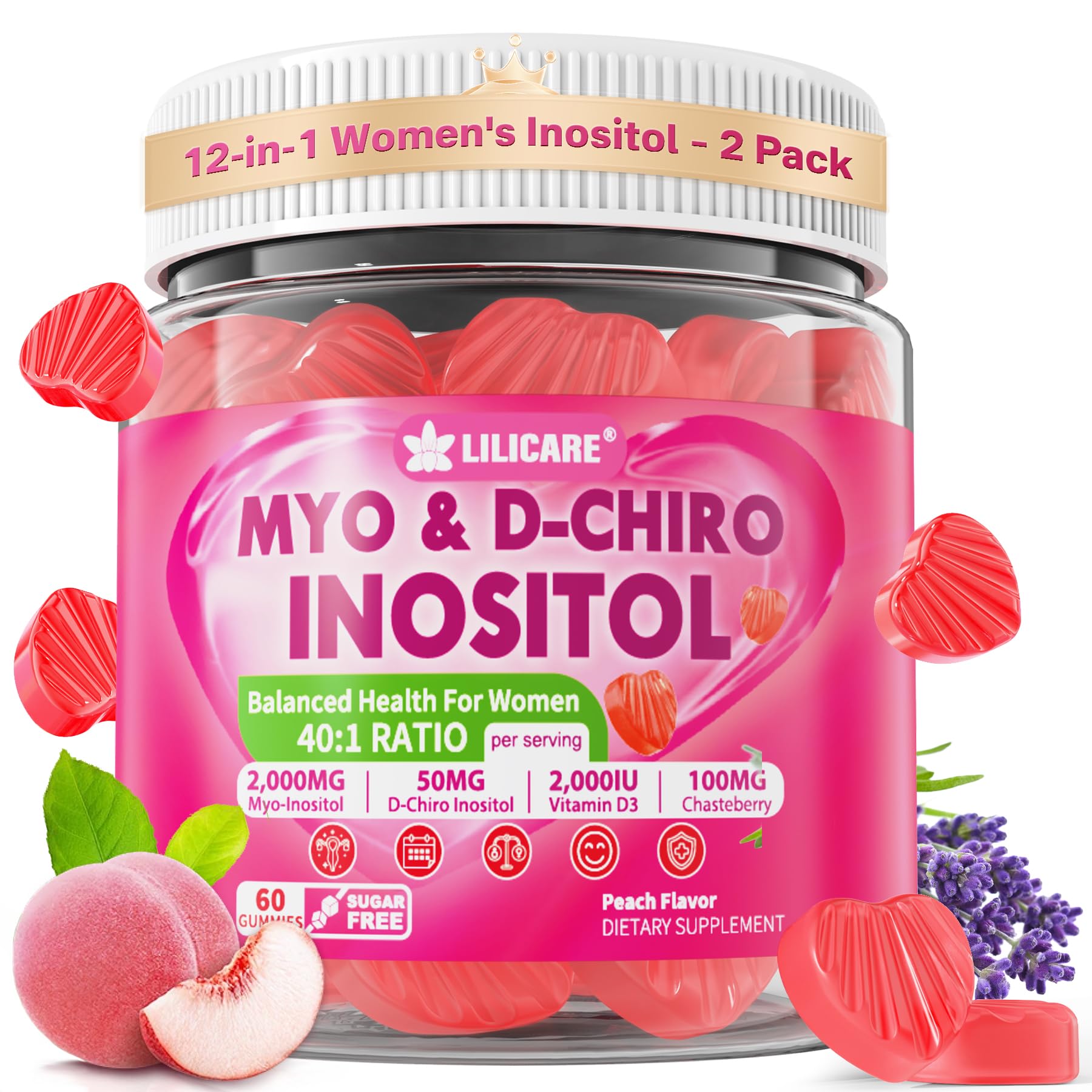 LILICARE Inositol Gummies