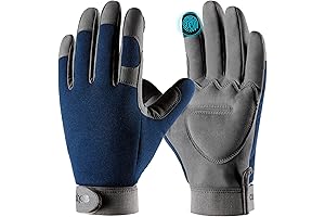 COOLJOB Garden Gloves with Touchscreen Fingers: Thorn-Proof Protection for Tailored Gardening