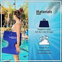 Vista 3 de VOS Oasis - Flotadores de sillín sólidos para agua, ultra flotantes, cómodos asientos flotantes