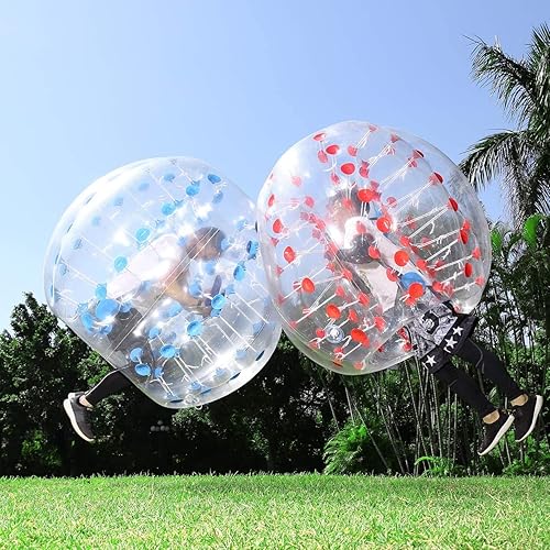 SZCQ Parachoques inflable, solo una pelota de 4.9ft de diámetro, para adultos y niños, pelotas de fútbol de burbujas, juguete para patio de juegos,