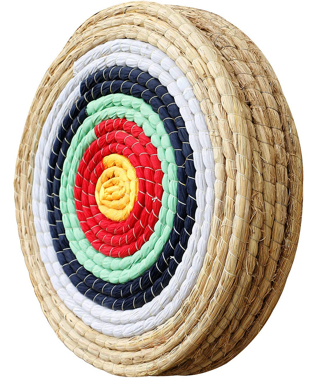 Archery Targets for Backyard 20 Inch Traditional Hand-Made Round Straw Archery Target Bow & Arrow Target for Archery Practice