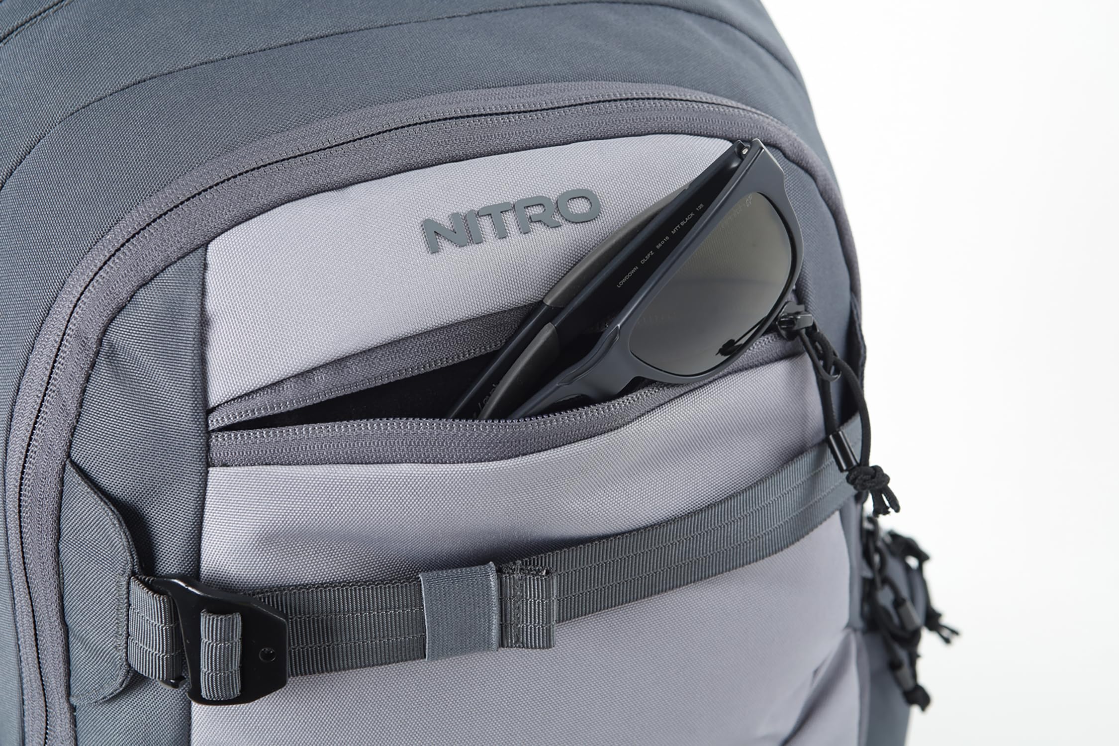 Nitro Future Hero zestaw wraz z rysikiem Case XL & POSCA Creative Marker, szary (Graphite), 35 L, Casual