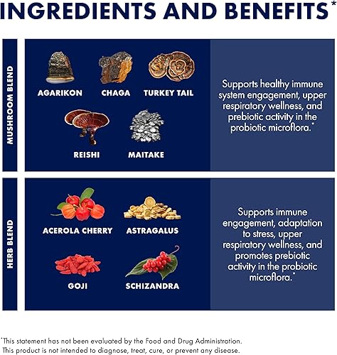 Miniatura 4 de Host Defense MycoBotanicals Immune* Powder - Polvo para el sistema inmune - Suplemento de apoyo a la salud intestinal e inmune - Suplemento en polvo