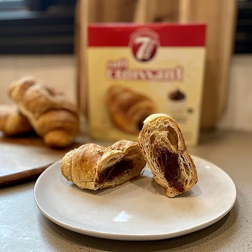 Miniatura 6 de 7Days - Paquete variado de croissant suave (24 unidades), 12 chocolates, 12 vainilla de fresa, pasteles de desayuno, bocadillos envueltos