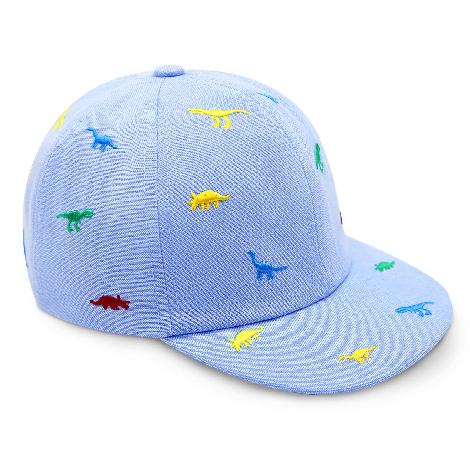SEYUFN Dinosaurio Gorro Bebe Verano Primavera Ajustable Niño Sombrero Bebe De Béisbol para Niños Bordado Al Aire Libre Gorros Proteccion UV Bebe Niños Niñas