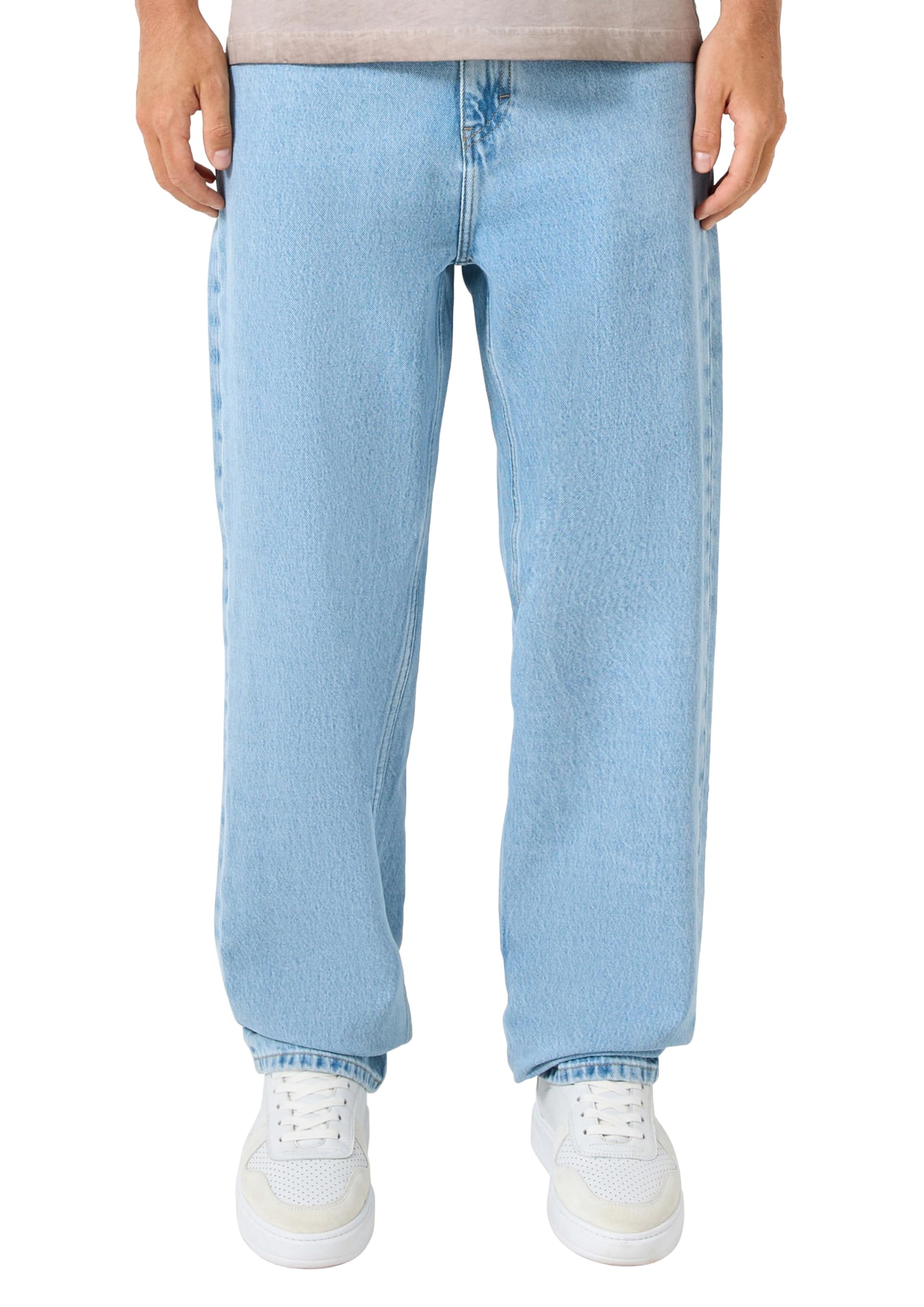 QS Jeans/Loose fit/Mid Rise/Straight Leg
