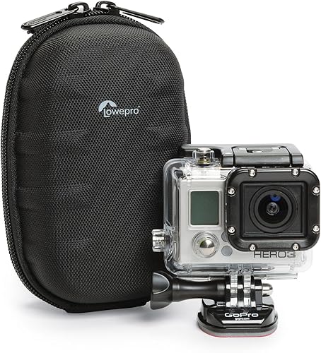 Lowepro Santiago DV 35 - Funda rígida para videocámara y cámaras de acción